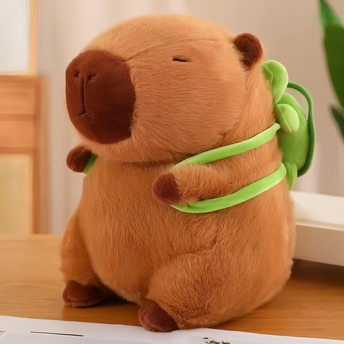 / Luz Nocturna De Silicona Capybara Y Juguete De Peluche