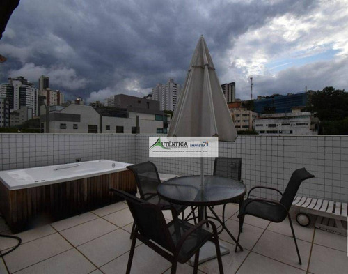 Imagem 9 de 14 de Cobertura 3 Quartos No Sion - Co0271