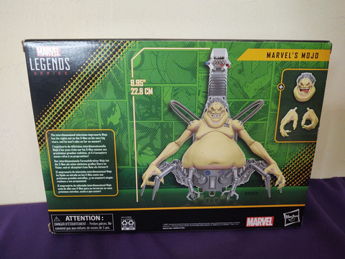 Marvel Legends Mojo Hasbro Xmen Figura Original Completa (Usado)
