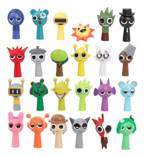 Para Figura De Acción Sprunki Incredibox Sprunki Wenda, 24