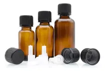 Comprar Frasco De Vidrio Ambar 30ml Tapa Y Gotero Invertido Pack X10
