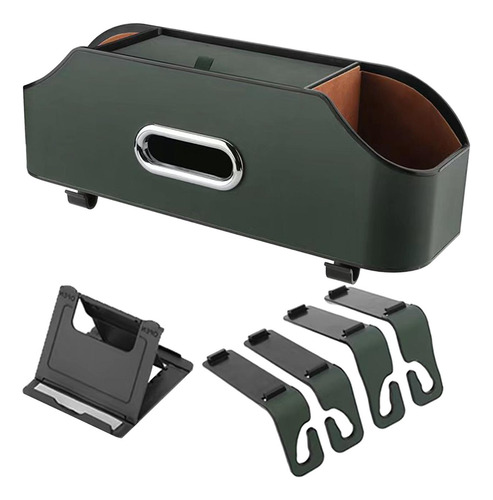 Caja De Pañuelos Automática Para Organizador De Verde