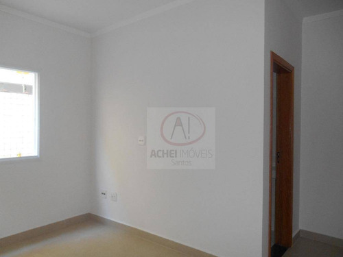 Imagem 24 de 30 de Casa Com 3 Dormitórios Sendo 3 Suítes, 2 Vagas, 170 M² - Venda Por R$ 900.000 Ou Aluguel Por R$ 6.500/mês - Campo Grande - Santos/sp - Ca1273