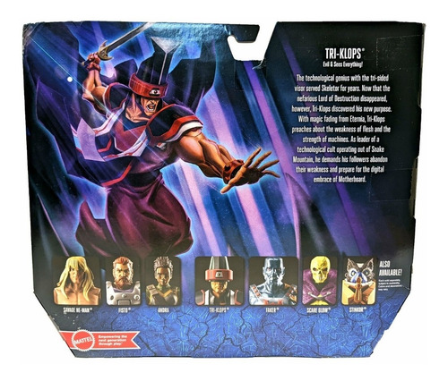 Tri Klops Masters Of The Universe Revelation Heman