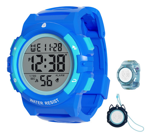 Reloj Digital Niños Niñas Diy.carcasas.correas Nfc Desbl