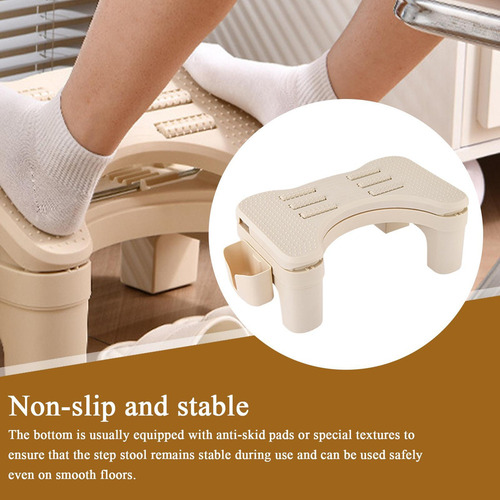 Gpp Reposapiés De Escritorio, Ergonómico Y Ajustable,