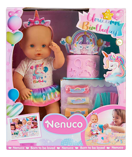 Muñeca Bebé Nenuco Fiesta De Unicornio