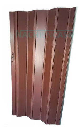 Oferta Puerta Plegadiza Reforzada Pvc 10mm Completa 0,70x2m
