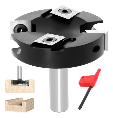 Router Cnc Para Superficies, Diámetro 6,35 Cm, Mango 1,27 Cm