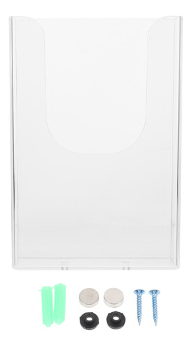 Estante Transparente Para Libros Holder, Montado En La Pared