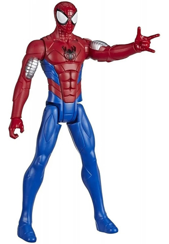 Spider Man Armadura Marvel Titan Heroe Series Armored E2343