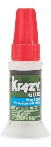 Krazy Glue - KG82048SN Pegamento instantáneo para hogar y oficina, 4 tubos  de uso individual de 0.48 g