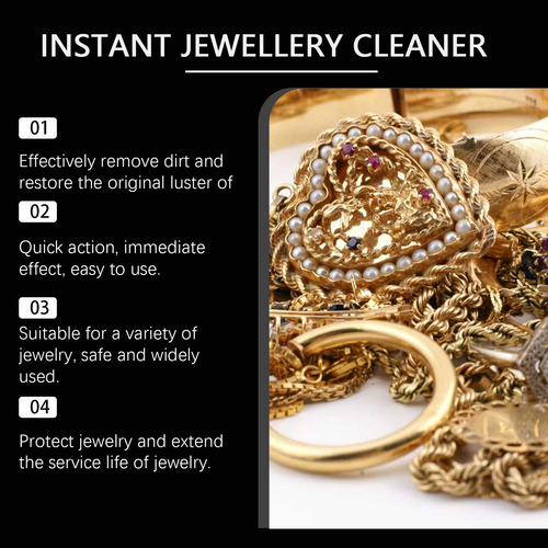 Una Solución Limpiadora Para Joyas: Limpieza Para Eliminar M