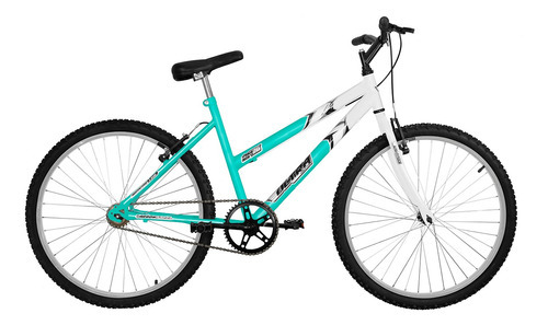 Bicicleta Aro 26 Ultra Bikes Bicolor Feminina Sem Marcha Cor Verde Anis