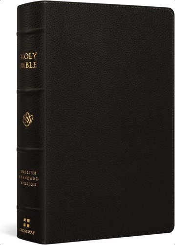 Esv Large Print Personal Size Bible (buffalo Leather, Deep Brown), De Esv Bibles. Editorial Crossway, Tapa Dura En Inglés