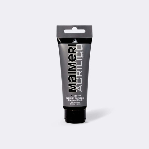 Acrilica Maimeri 200ml 537 Carbon Black