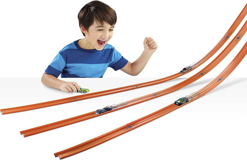 Mega Pistas Hot Wheels, Con Coche, 12 Metros