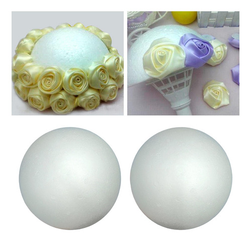 2 Uds Bola De Espuma, Juguetes Lisos Semiredondos, Regalos
