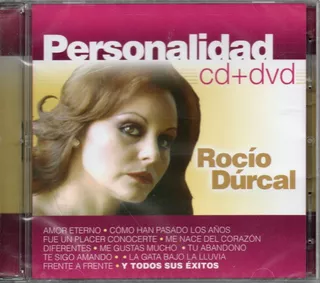 Rocío Dúrcal Personalidad Cd/ Dvd Nuevo Juan Gabriel Ciudad