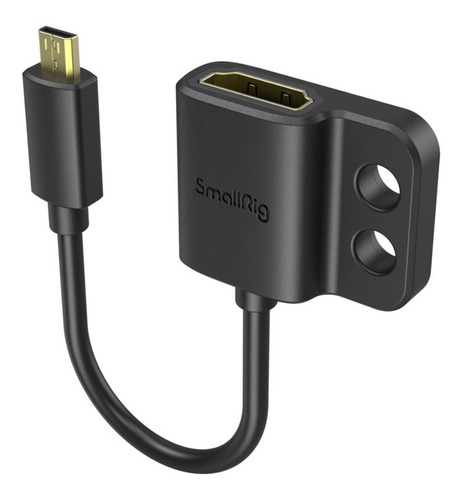 Adaptador Conector Smallrig Micro Hdmi P/ Hdmi Com Trava