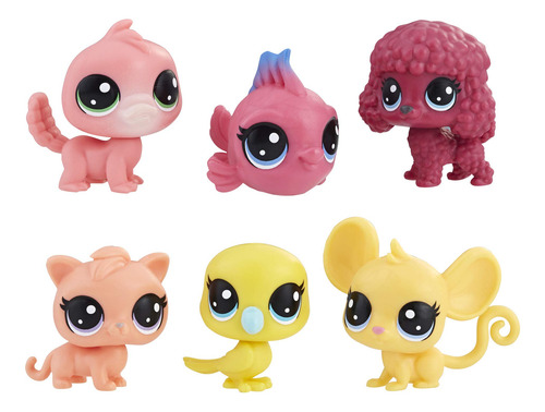 Littlest Petshop Mini Scale Mascotas Y Accesorios