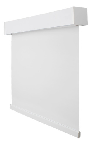 Persiana Enrollable Opaca Aislante Térmico 88 X 152 Cm Blanc