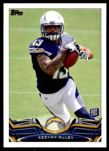 2013 Topps 435 Keenan Allen Rc - Tarjeta De Fútbol Americano