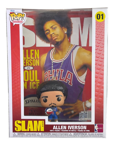 Funko Pop! Nba Cover - Nba Allen Iverson - Darkside Bros