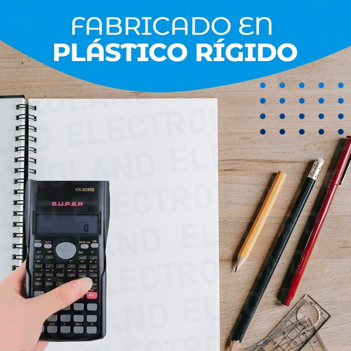 Imagen 6 de 10 de Calculadora Cientifica Kadio Kd-82ms 240 Funciones