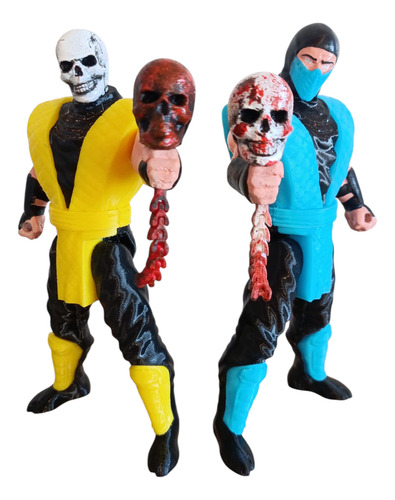 Scorpion Mortal Kombat Articulado Impresion 3d