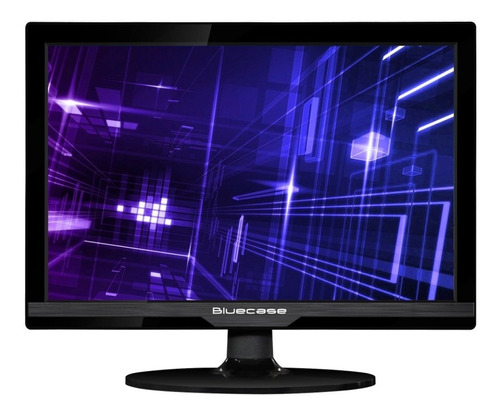 Monitor Led Bluecase 15,4  Vga Preto Bm154x6vw