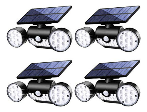 Luces Solares Exteriores, 30 Luces Led De Seguridad Sol...