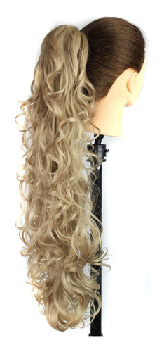 W Wigs A414 - Coleta Larga Con Pinza Para Cabello