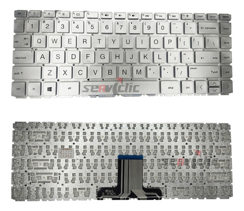 Teclado Laptop Hp 14-dh 14-df 14-dg 14-dk 14-dq Us