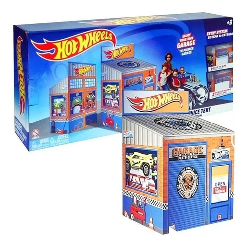 Garaje Para Autos Casa Casita Hotwheels Tu Primer Garage