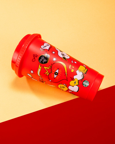 Starbucks Vaso Reusable San Valentin 710ml Mex2025 + Tarjeta