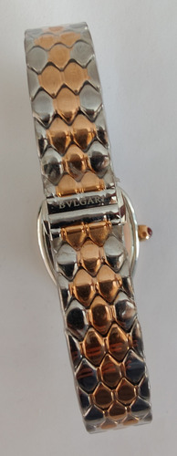 Reloj Bnlgr Mod. Serpentie Seduttorie Dama Correa Oro Rosa/plata Bisel Oro Rosa Caratula Azul (Usado)