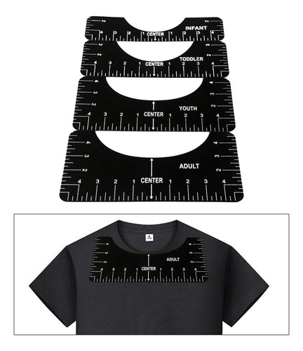 Fe Regla De Colocación De Costura De Acolchado De Camisa