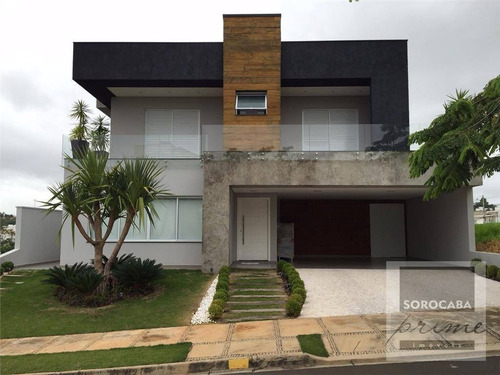 Imagem 3 de 30 de Sobrado Com 3 Dormitórios À Venda, 280 M² Por R$ 1.710.000 - Condomínio Mont Blanc - Sorocaba/sp, Próximo Ao Shopping Iguatemi. - So0021