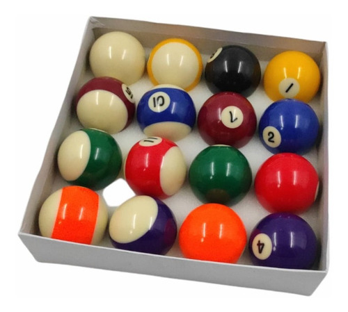 Bolas De Pool The Master De 2 1/4'' Oficial