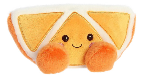 Peluche Aurora® Palm Pals Tucker Mandarina De Felpa 12 Cm Naranja