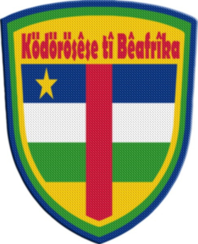 Parche Termoadhesivo Escudo Republica Centroafricana
