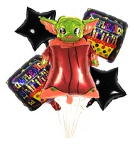 Comprar Kit De 5 Globos Yoda Star Wars Kit De 5 Globos Yoda Star War