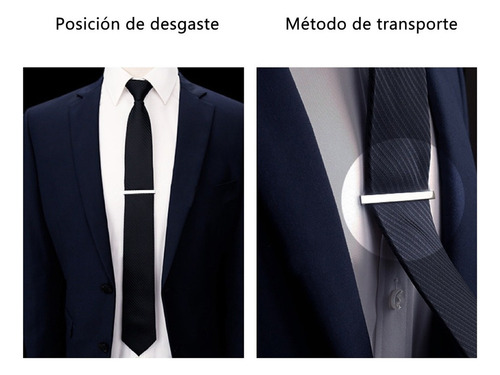 A Juego De Pinzas For Corbata De 4 Piezas