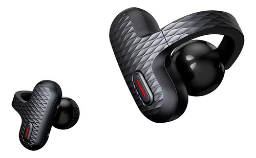 Fone De Ouvido Bluetooth Amazfit Up Open-ear Sem Fio Ipx4 Preto