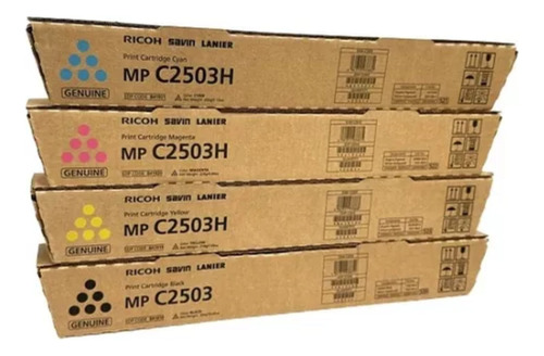 Toner Ricoh Mp-2503 Juego Completo Original Envio Gratis