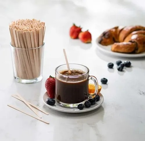 Palito Para Remover, Agitar, Mesclar Café / Té 1000 Unidades