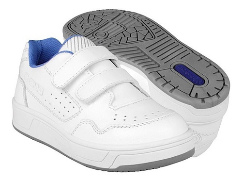 Tenis Casuales Niño Roddyck 33741 Simipiel Blanco