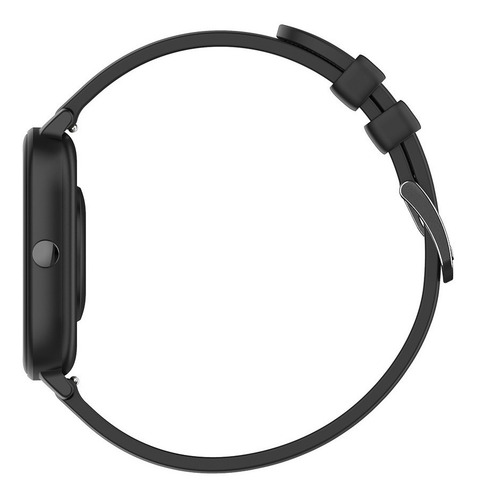 Imagen 3 de 3 de Smartwatch Colmi P Series P8 1.69" caja de aleación black, malla black de silicona