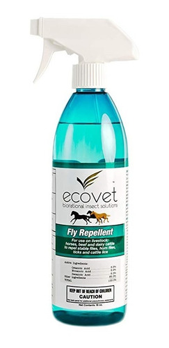 Ecovet Tábano Spray Repelente / Insecticida (hecho Con Ácido